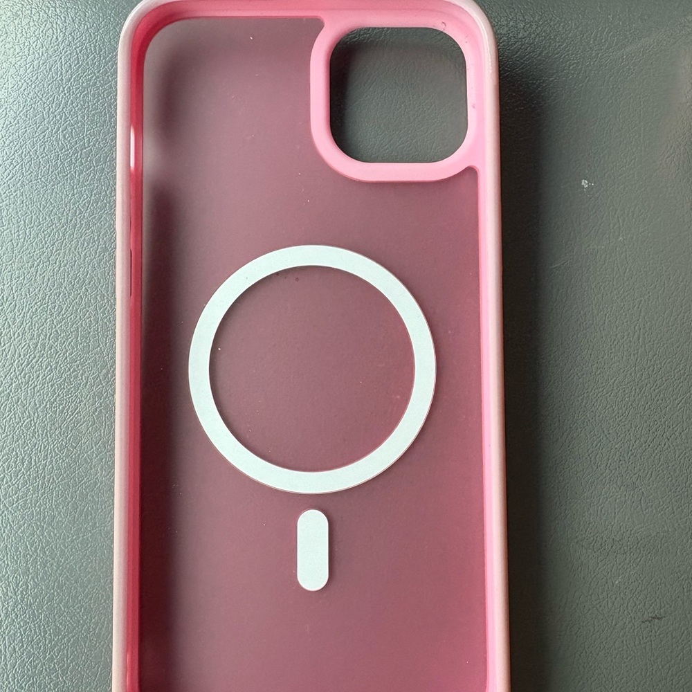 Pink Silicone Phone Case